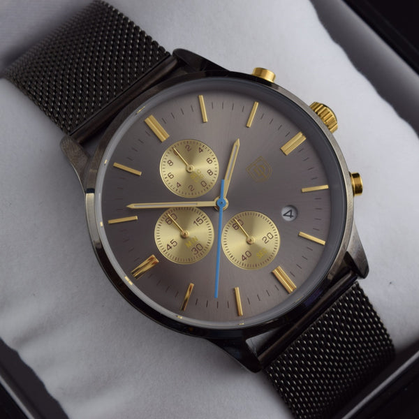 Liberty Black Gold Chronograph Men's Watch