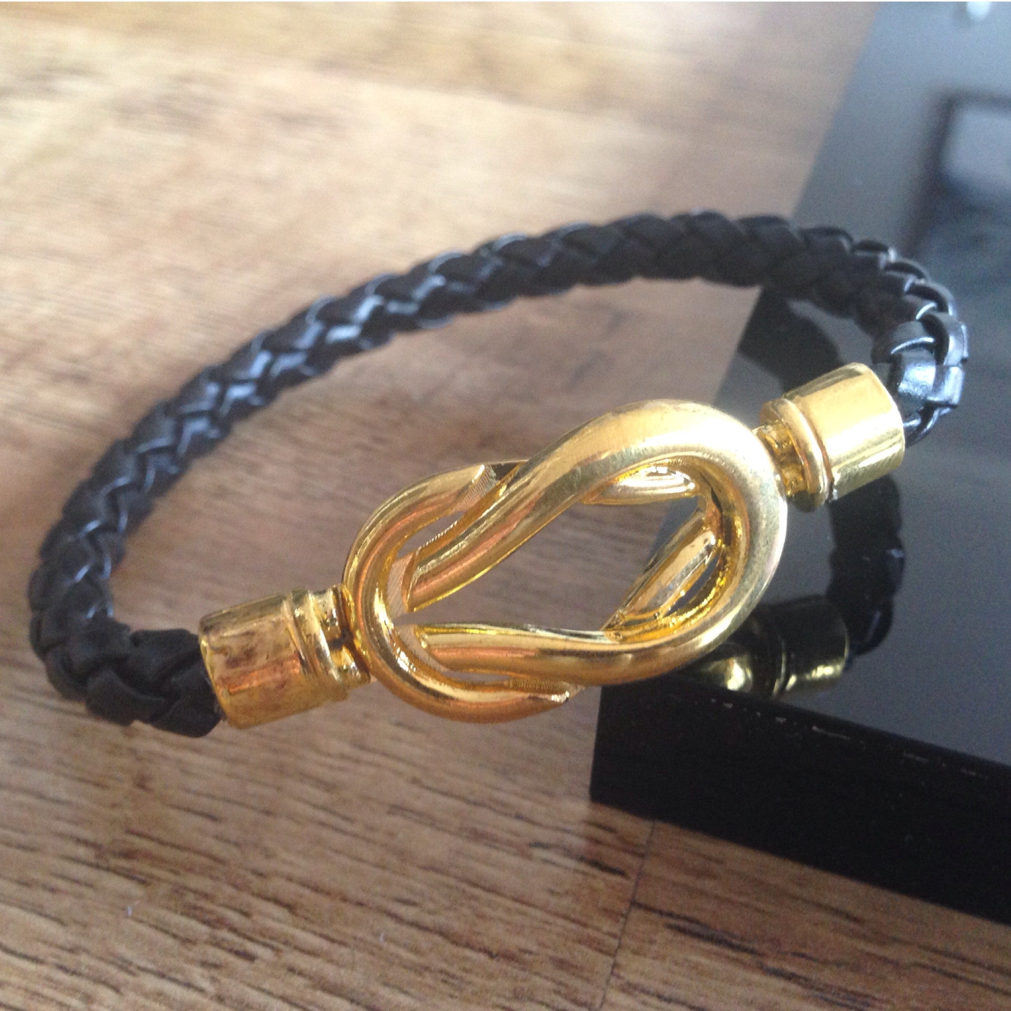 Gold Double Clasp Bracelet