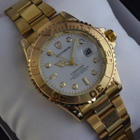 Yacht Timer White Gold